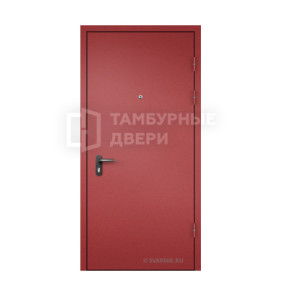 Дверь тамбурная глухая в коридор порошок — скелет ТД-25
